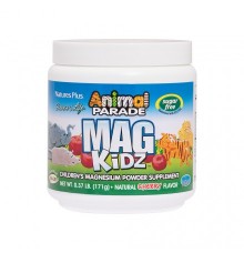 Nature's Plus Animal Parade Mag Kidz Powder 144gr Κεράσι